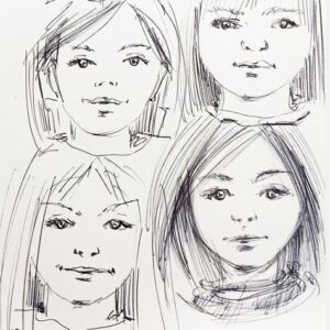 Les bases du visage d'enfant