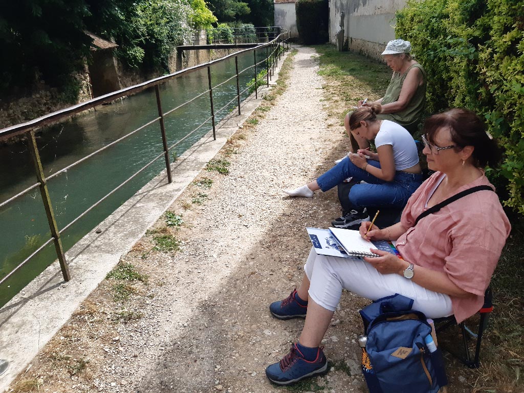 Atelier croquis plein air