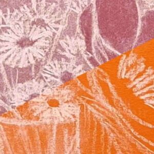 Dessin d'un bouquet de fleurs en couleur